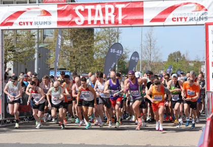 Sunny weather welcomes thousands back to the Sunderland City Runs